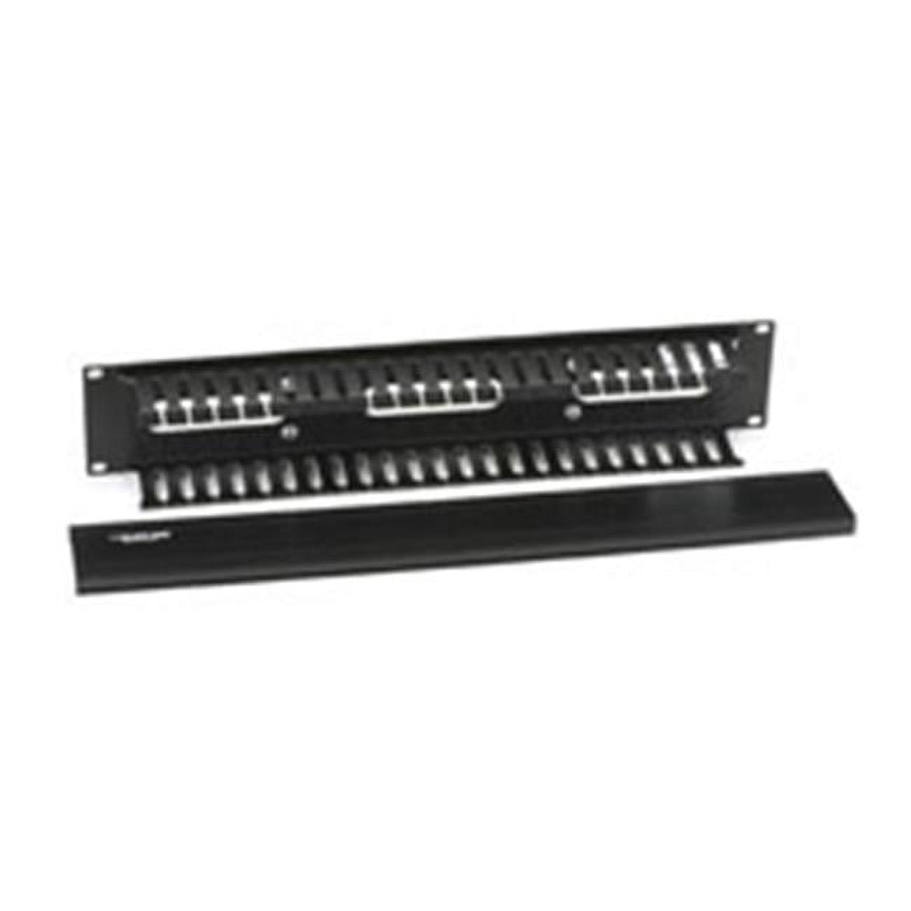 Rackmount Cable Raceway - Single-Sided, 19 in. Horizontal - 2U ...