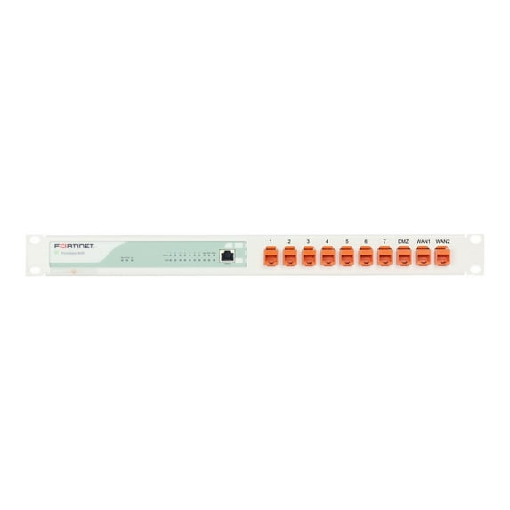 Rackmount.IT RM-FR-T3 - Rack mounting kit - RAL 9003, white - 1U - 19" - for Fortinet FortiGate 60C, 60D