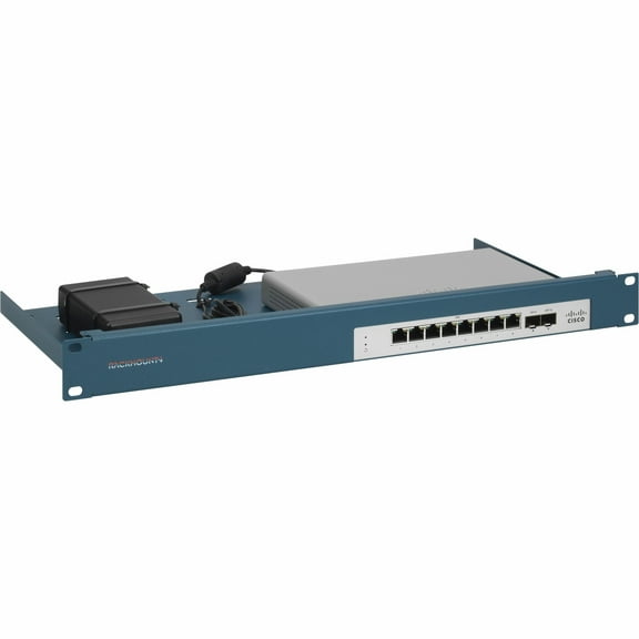 Rackmount.IT RM-CI-T17 Rack Mount Kit for Cisco Meraki MS130-8, MS130-8P, MS120-8, and MS120-8LP - 1U