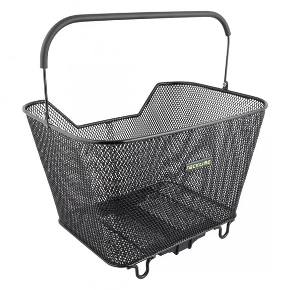 Racktime BaskIt 2.0 Black Steel/Vinyl 16.9x11.4x12.2`