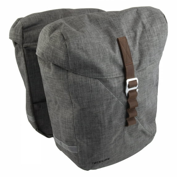 Racktime Heda 2.0 Bag Grey 12.6x14.2x5.5in (x2) SnapIt 2.0