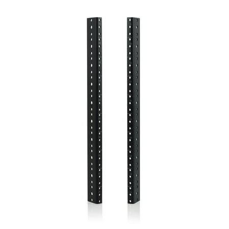 Gator GRWRACKRAIL10U Gator Rackworks Rack Rail Set; 10U Tapped 10-32