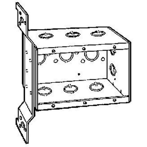 Raco 00686 3 Gang Multi Device Switch Box