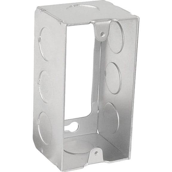 Raco 0665 4" x 2" Handy Box Extension, 1-7/8" Deep, 1/2" End Knockouts