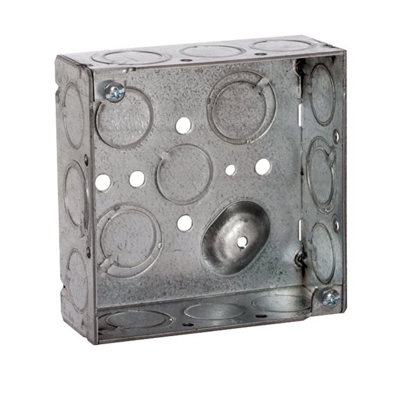 Raco Electrical Box,Square,4 X 1-1/2 in. 189