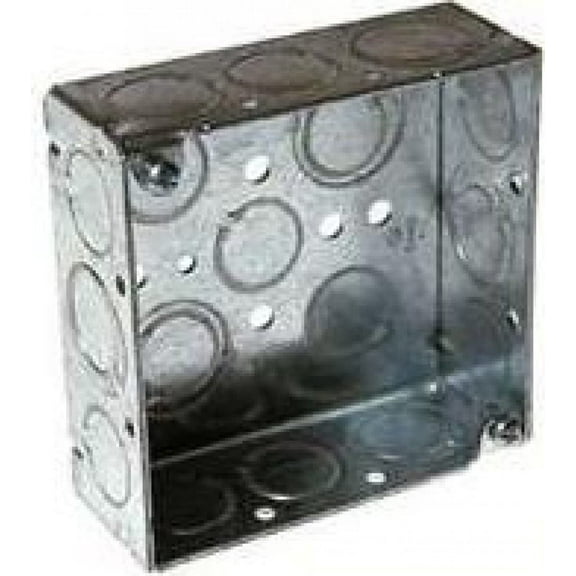 Raco 4" SQ Box 1-1/2" Deep Ko 8189