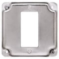 thumbnail image 1 of Raco #808c 4 Sq 1 Gfi Receptacle Cover by Raco, 1 of 1