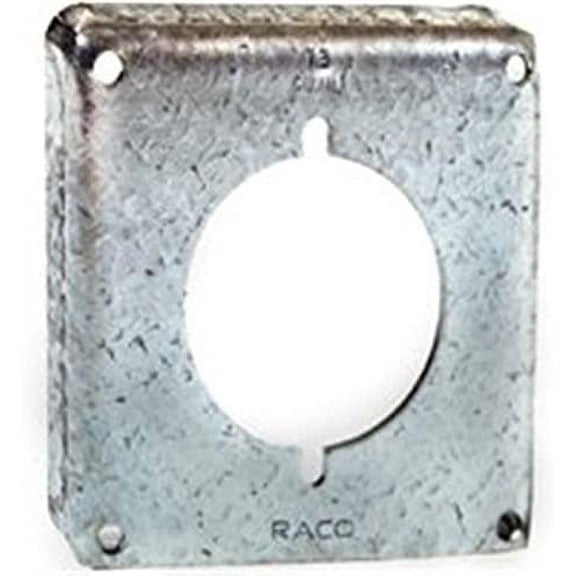 Amaebvivison 4 In. Square Cover Electrical Plate - Multicolor