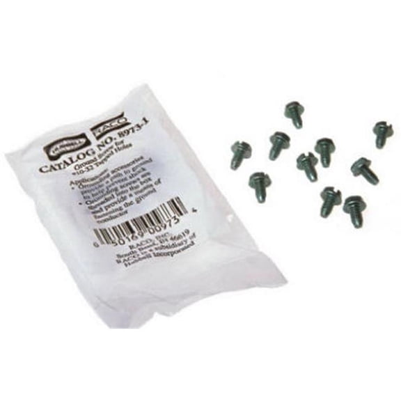 Raco 8973-1 Grounding Screw - 10 Pack
