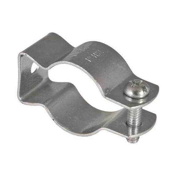 Raco Hanger, Conduit; EMT; Pipe Use, 3/4 in, Steel, Galvanized 2053TH