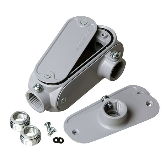 Raco Conduit Outlet Body,Alum,Trd Sz 3/4in UCB075