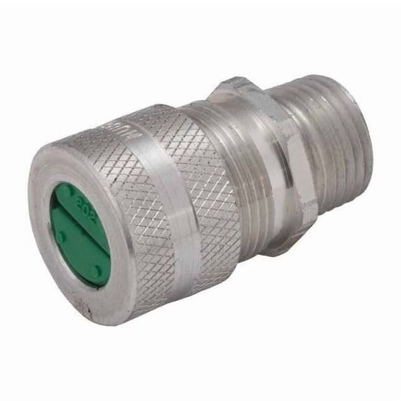 Raco Cord Connector,Silver,2-5/16" L,Aluminum 4804-0