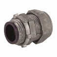 thumbnail image 1 of Raco EMT Grounding Connector, 3/4 in, Compression, Zinc Alloy, Plain, Gray 2833, 1 of 1