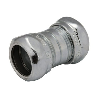 Raco Coupling,Steel,Overall L 1 59/64in 2922