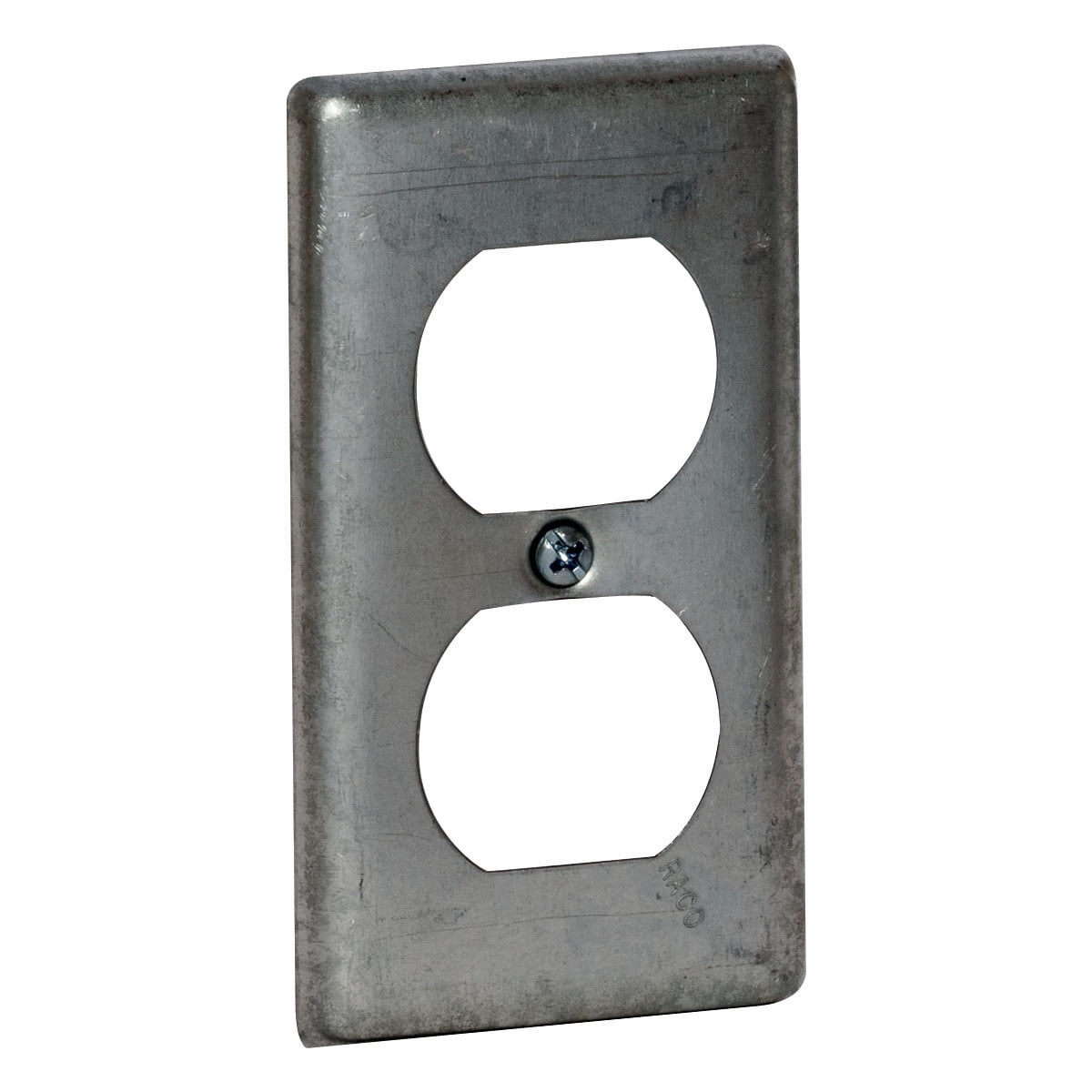 Raco Galvanized Steel Duplex Receptacle Handy Box Cover