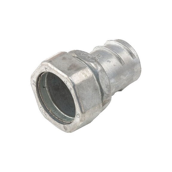 Raco EMT Coupling, 3/4 in, Compression, Zinc Alloy 1483