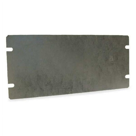 Raco Box Cover, Square Box Type, 3 Gang, Galvanized Steel, Blank Cover Type 845