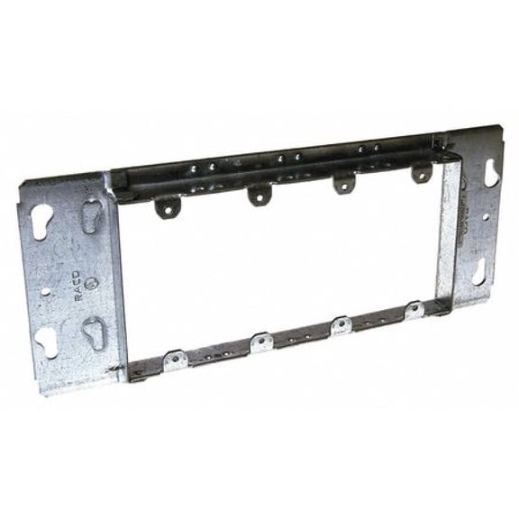 RACO 823 Electrical Box Cover,4-Gang,Blank