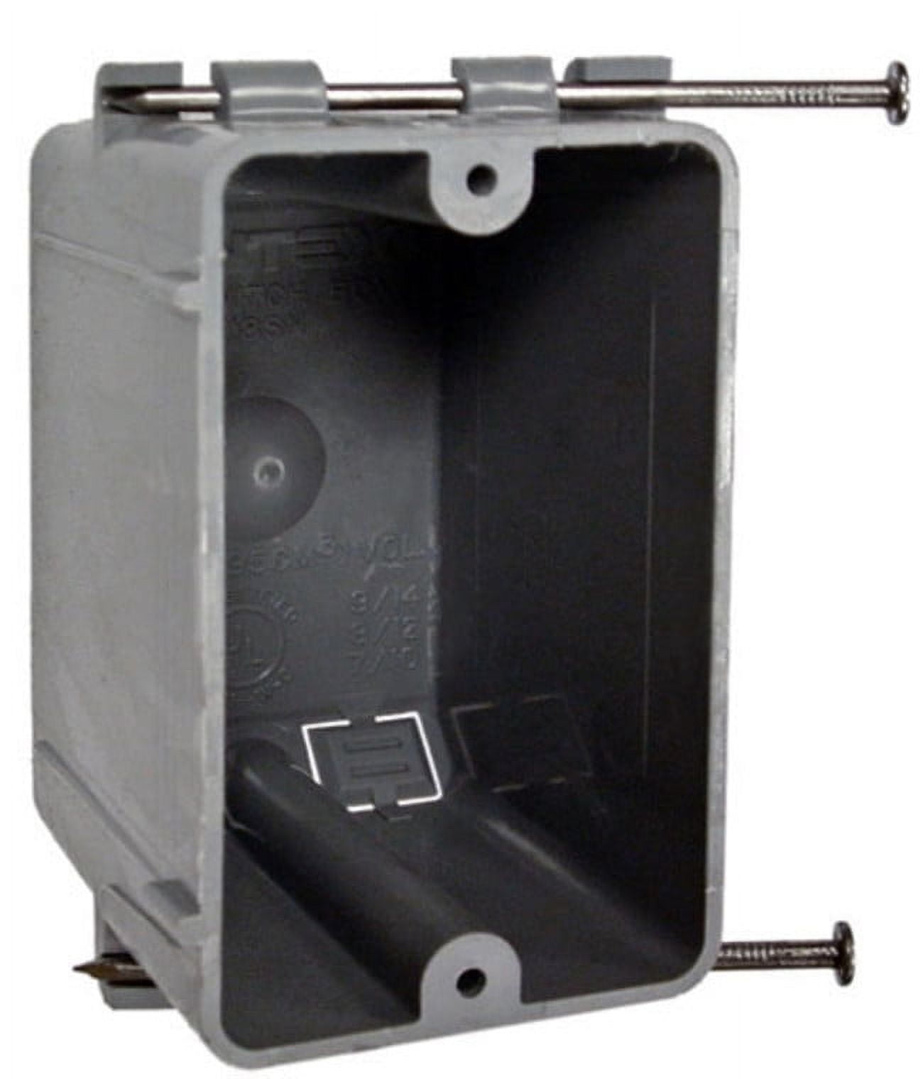 Raco Electrical Box,Plastic 1 Gang 7302RAC