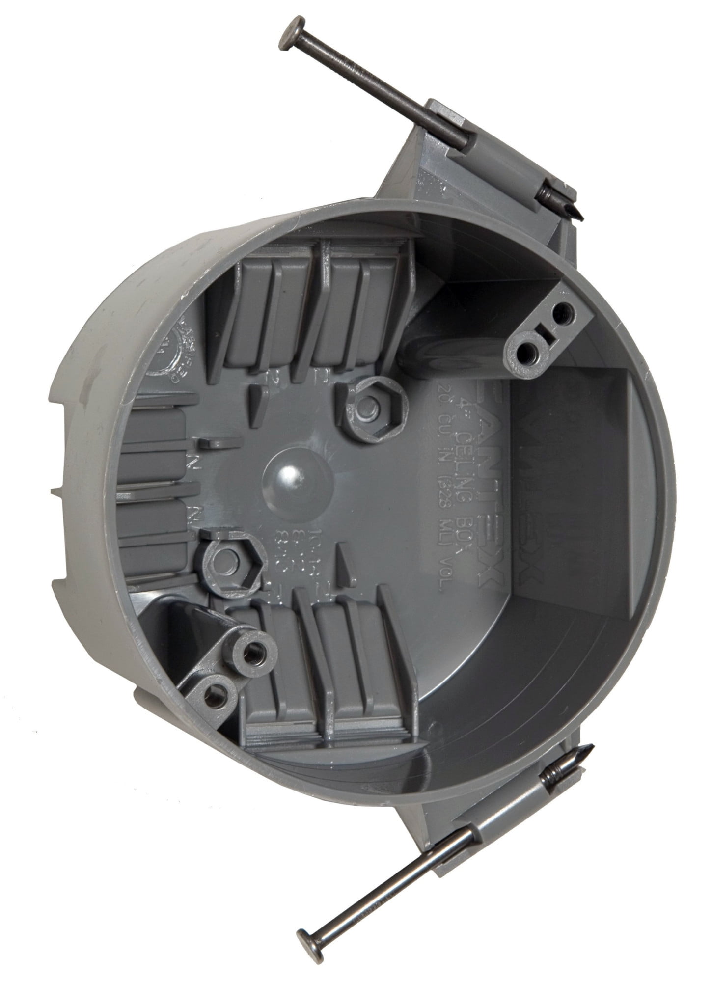 Raco Electrical Box,Round Ceiling Pan,Plastic 7824RAC