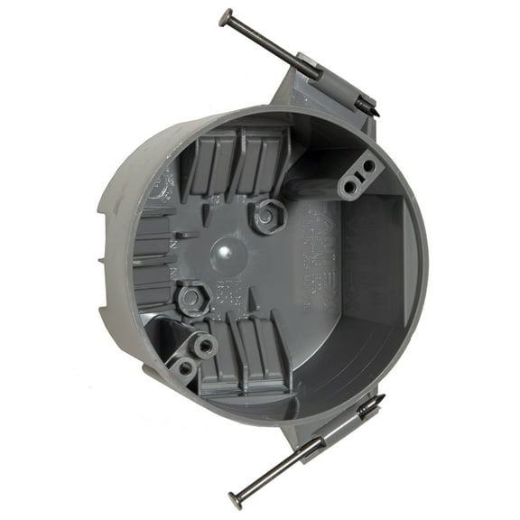 Hubbell Raco 7824rac 4" Round Ceiling Cable Box With Captive Nails