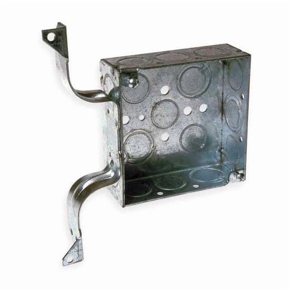Raco Electrical Box,Square,4 X 1-1/2 in. 208