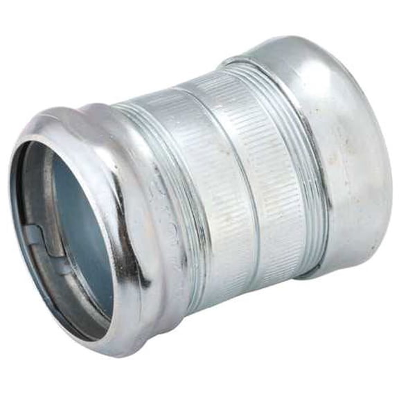 Raco Inc 2952, 3"", Steel, Compression, EMT Coupling, 1pc