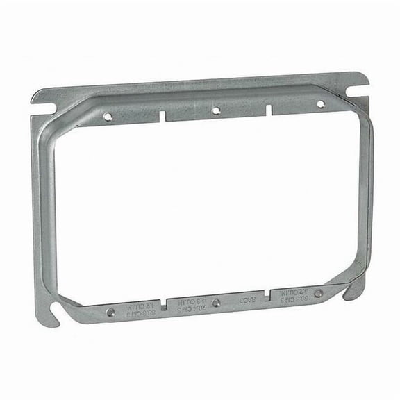 Mud Ring, 3 Gangs, Steel, Floor Box Type 793