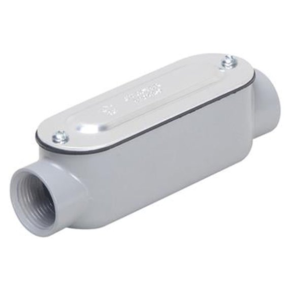 Raco RLC050 Rigid/IMC Conduit Fitting, Threaded Body, Die-Cast Aluminum, 1/2-In. - Quantity 5