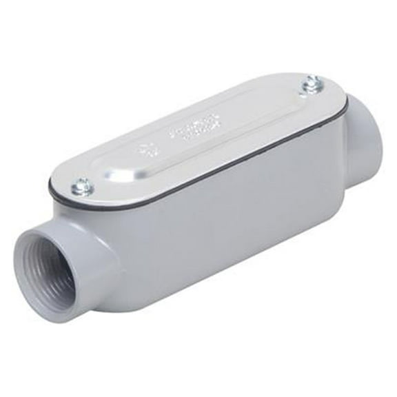 Raco RLC050 Rigid/IMC Conduit Fitting, Threaded Body, Die-Cast Aluminum, 1/2-In. - Quantity 5