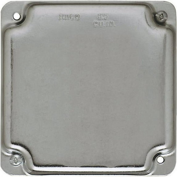 Raco Square Box 6.5 Cu In 1/2 " Raised Bx