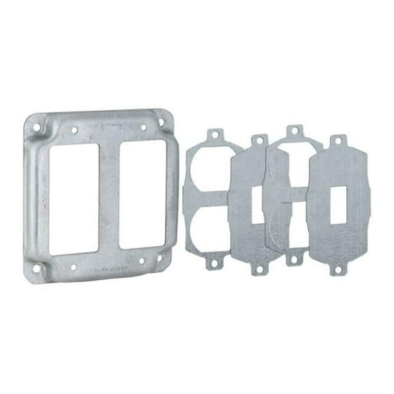 METAL SQUARE BX COVER 2G