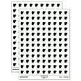 thumbnail image 1 of Racoon Sketch 200+ Round Stickers - White - Matte Finish - 0.50" Size, 1 of 3