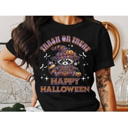 Racoon Trash Panda T-Shirt, Happy Halloween, Cute Animal Lover Design, Gift for Racoon Lover, Halloween Costume, Funny Racoon Shirt