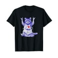 thumbnail image 1 of Racoon Wearing Shirt I Love Trash Funny Raccoon Wild Animal Cotton T-Shirt Black, 1 of 5