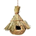 thumbnail image 1 of Farrubbyine8 Bird House Garden Birds Nest Grass Cage Woven Roosting Parrot Nest, 1 of 4