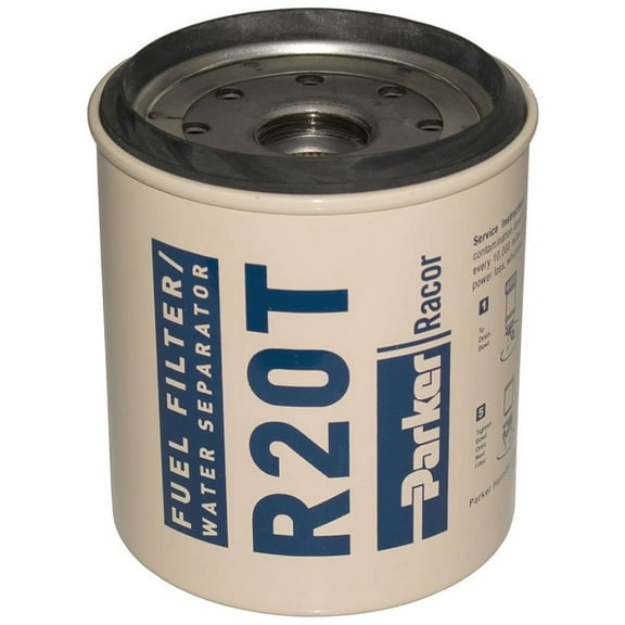 Racor R20T Fuel Filter Water Separator Diesel Spin-On Series 10 Micron Element fits 230R