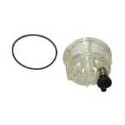Racor RK30475 Series 320 Fuel Filer/Water Separator Replacement Bowl with Gasket, Clear