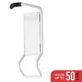 thumbnail image 1 of Racor Vertical Bicycle Storage Rack Single Hook Wall Mount Bike Holder White, 1 of 8