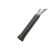 Racora Tennis Overgrip (Black + Yellow Speckle, 1-Pack)