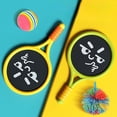 thumbnail image 1 of Racquet Bouncy Ball Play Set for Family Activities Rackets, Indoor Outdoor Play Games, Pool Beach Sport Toys(with 2 Balls), 1 of 6