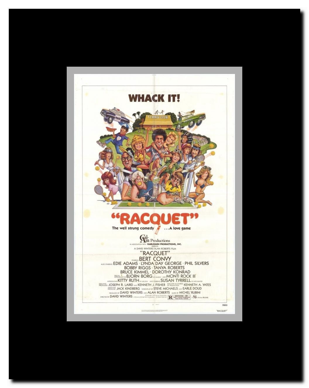Racquet Framed Movie Poster