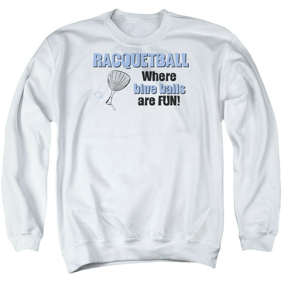 - Racquetball - Crewneck Sweatshirt - Medium