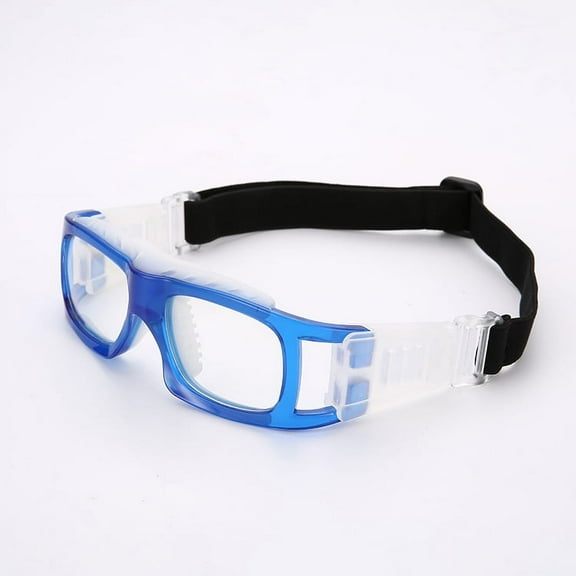 Racquetball Goggles Sports Glasses Anti Fog&Scratch Resistant Protective Eyewear With Adjustable Strapblue