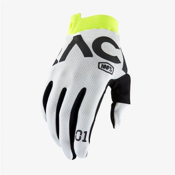 Racr iTrack Gloves, White - Small
