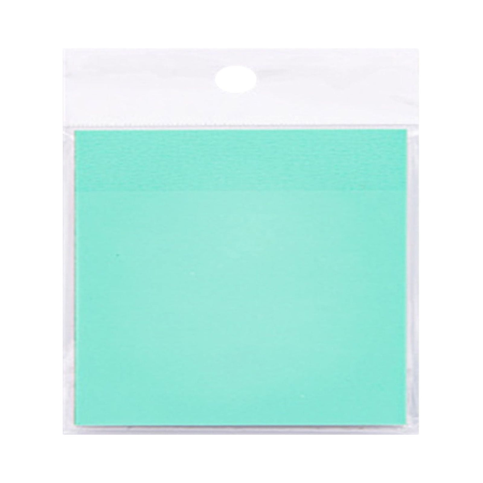 Racsoh 50 Sheets Sticky Notes Transparent Transparent Paper Clear