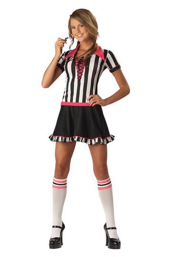 Racy Referee Teen Halloween Costume