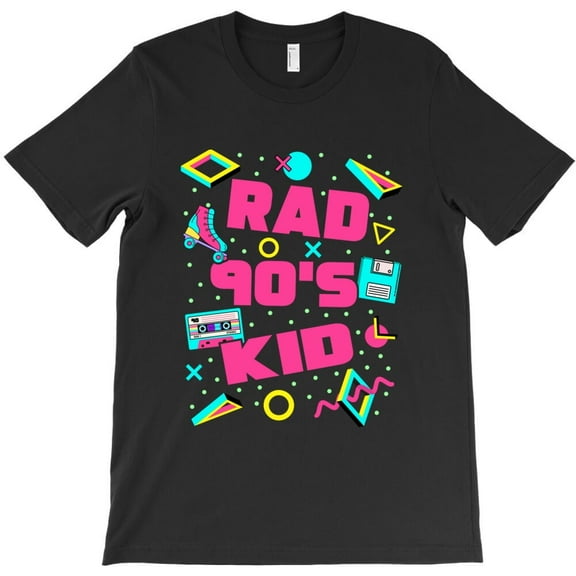 Rad 90s Kid 90s Aesthetic Rad Retro 90s Nostalgia Themed Themed Gift H16371 T-Shirt, for Men and Women, Up to Size 5XL