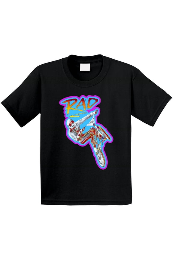 Rad Bmx Movie Retro Cool Fun New T Shirt
