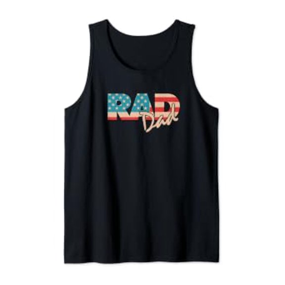 Rad Dad 1990S Retro Winter Season Gif For Farther Tank Top Size S-3XL